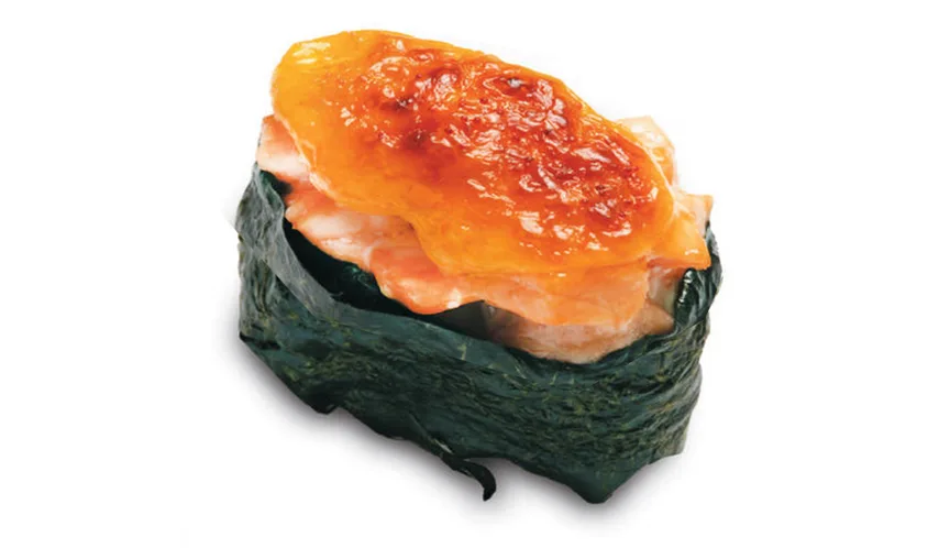 Запеченные суши с курицей