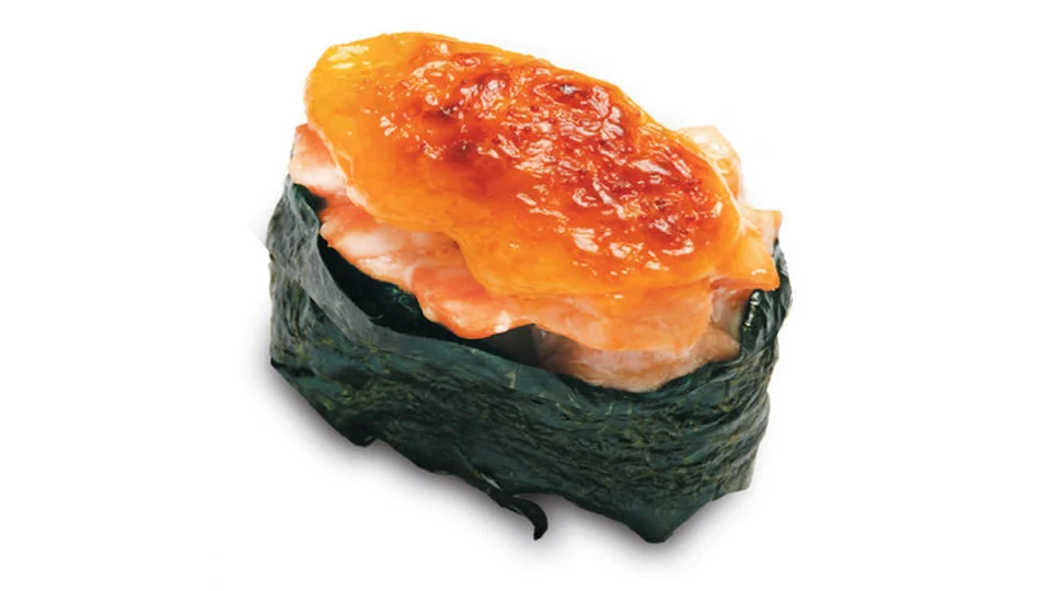 Запеченные суши с курицей