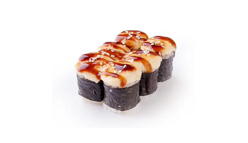 Запеченный мини ролл с курицей